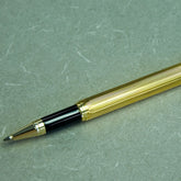Replacement Pen for Dacasso Pen Stands - Gold Ribbed